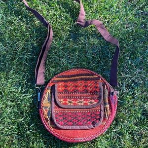 Boho Tapestry Crossbody Bag